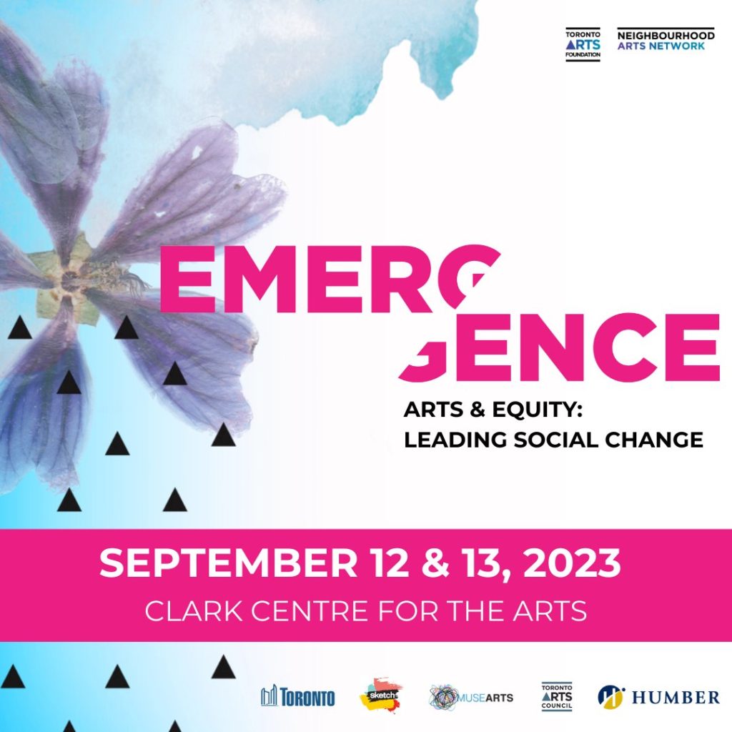 Emergence Symposium 2023 (Sept 12-13, Neighbourhood Arts Network)
